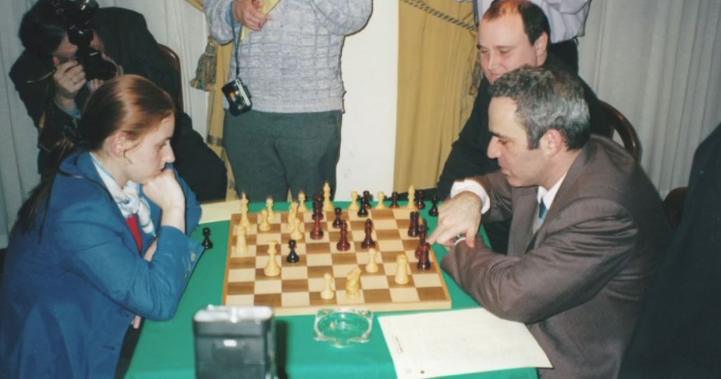 Judit Polgar contre Garry Kasparov ! 