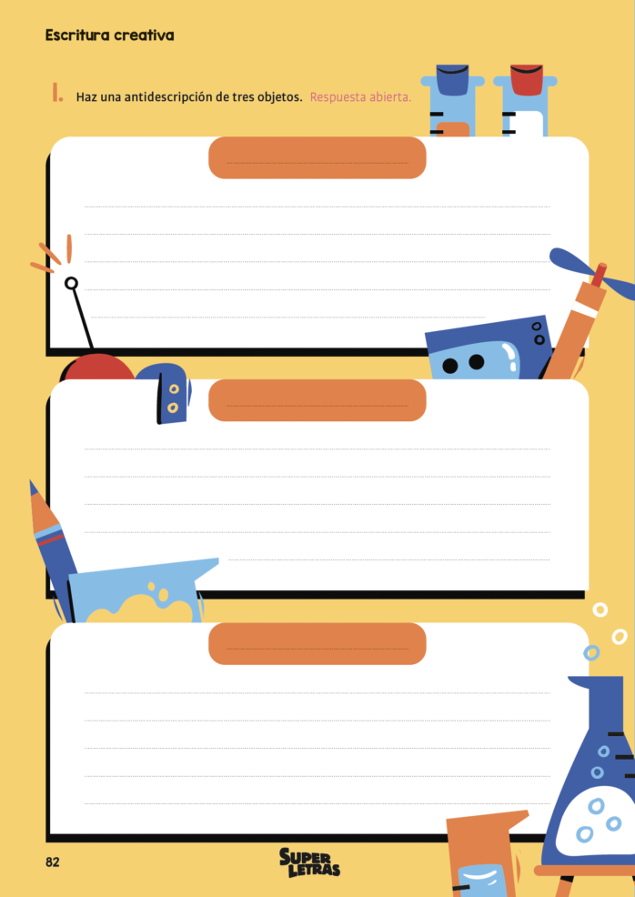 7 técnicas de escritura creativa inspiradas en Gianni Rodari 4 Programa Superletras - Actividad de escritura creativa 3 Compañía de inventos asombrosos