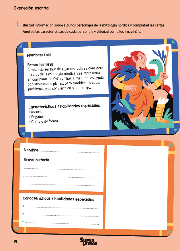 7 técnicas de escritura creativa inspiradas en Gianni Rodari 5 Programa Superletras - Actividad de escritura creativa 4 Secretos, cuentos y leyendas