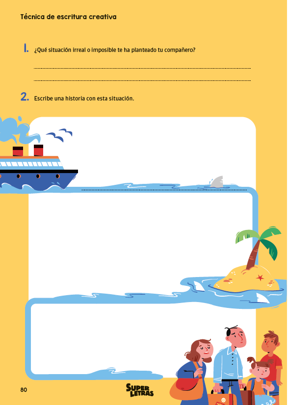 7 técnicas de escritura creativa inspiradas en Gianni Rodari 6 Programa Superletras - Actividad de escritura creativa 5 Los Pennypacker se van de vacaciones