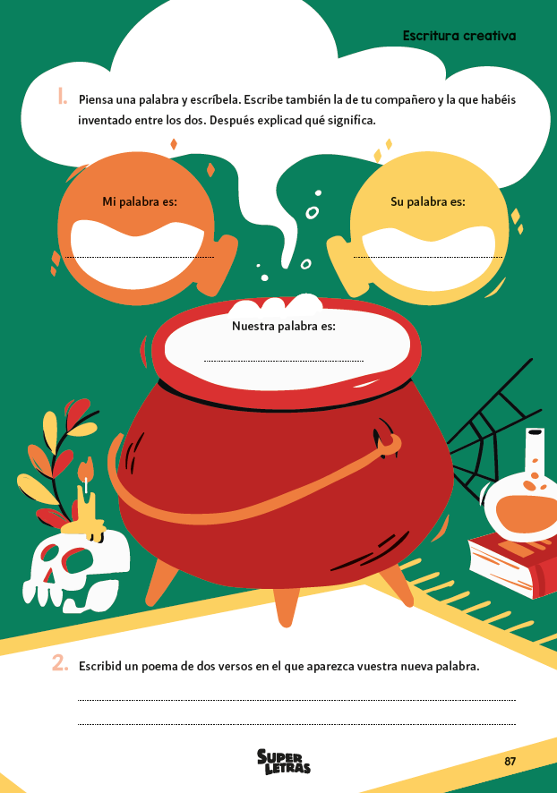 7 técnicas de escritura creativa inspiradas en Gianni Rodari 7 Programa Superletras - Actividad de escritura creativa 6 Mi misteriosa familia