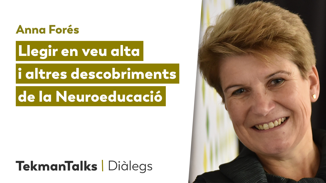 <strong>Llegir en veu alta i altres descobriments de la Neuroeducació, amb l’Anna Forés</strong> 1 01 Anna Fores CAT