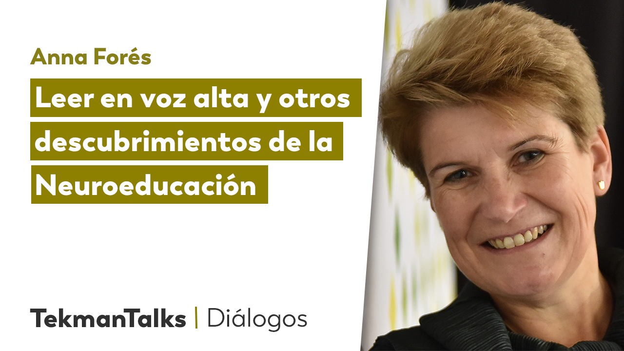 <strong>Leer en voz alta y otros descubrimientos de la Neuroeducación, con Anna Forés</strong> 1 01 Anna Fores landing