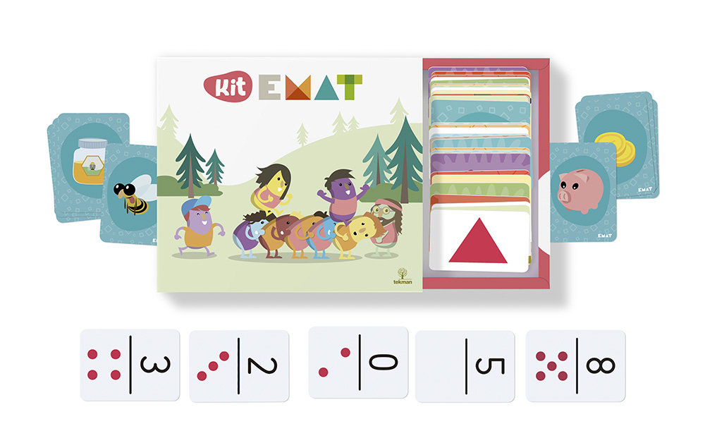 La caja de aula de EMAT: así son las matemáticas manipulativas en infantil 1 Bodegon Materiales EMAT Inf