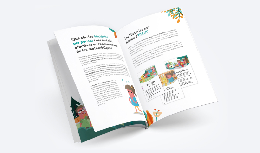 Què són les històries per pensar. Com desenvolupem la competència matemàtica a través de la narrativa 1 Guia EMAT Ensenya matematiques a Primaria amb aquesta Historia per pensar
