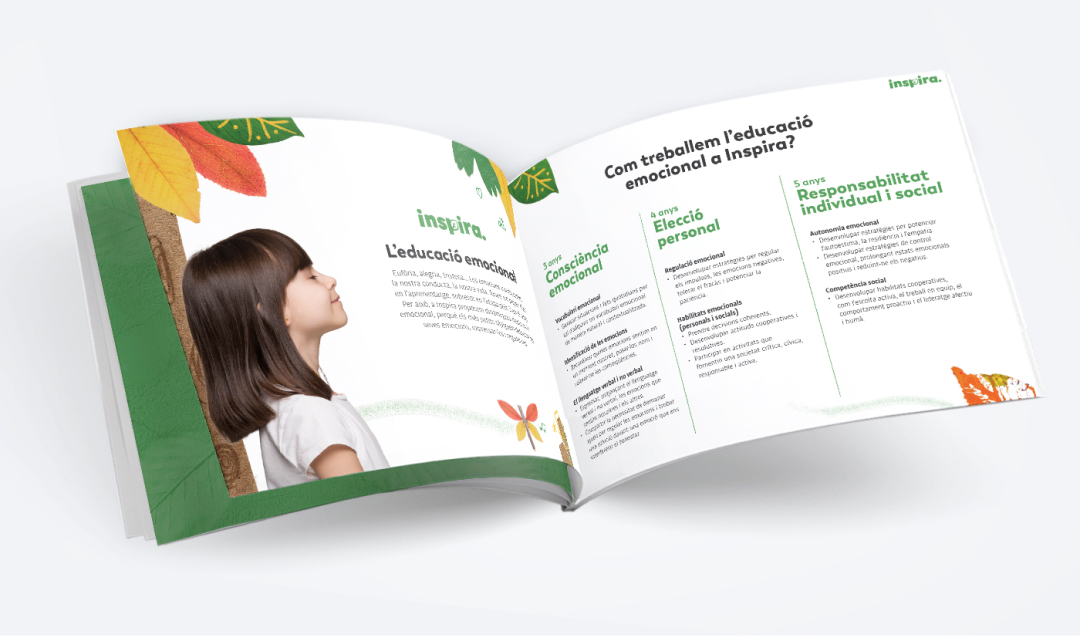 Educació Emocional. ¿Com la treballem a Inspira? 1 Guia inspira Educacio emocional