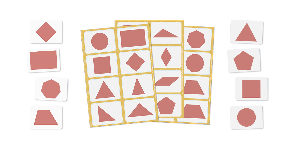 Materiales EMAT blog tarjetas geometricas