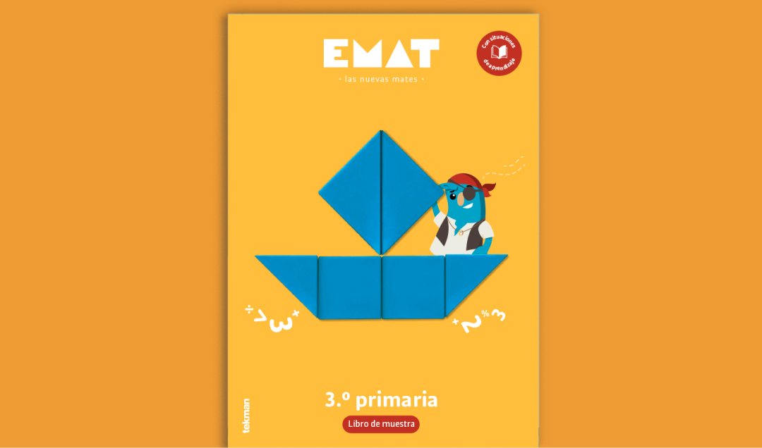Muestra EMAT 3.º Primaria. Guía del maestro + Libro del alumno 1 Muestra EMAT 3 renovacion