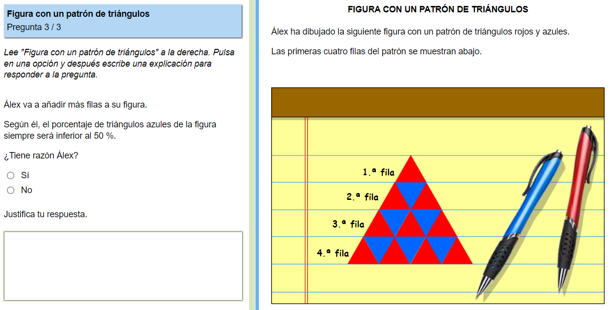PISA mates triangulos