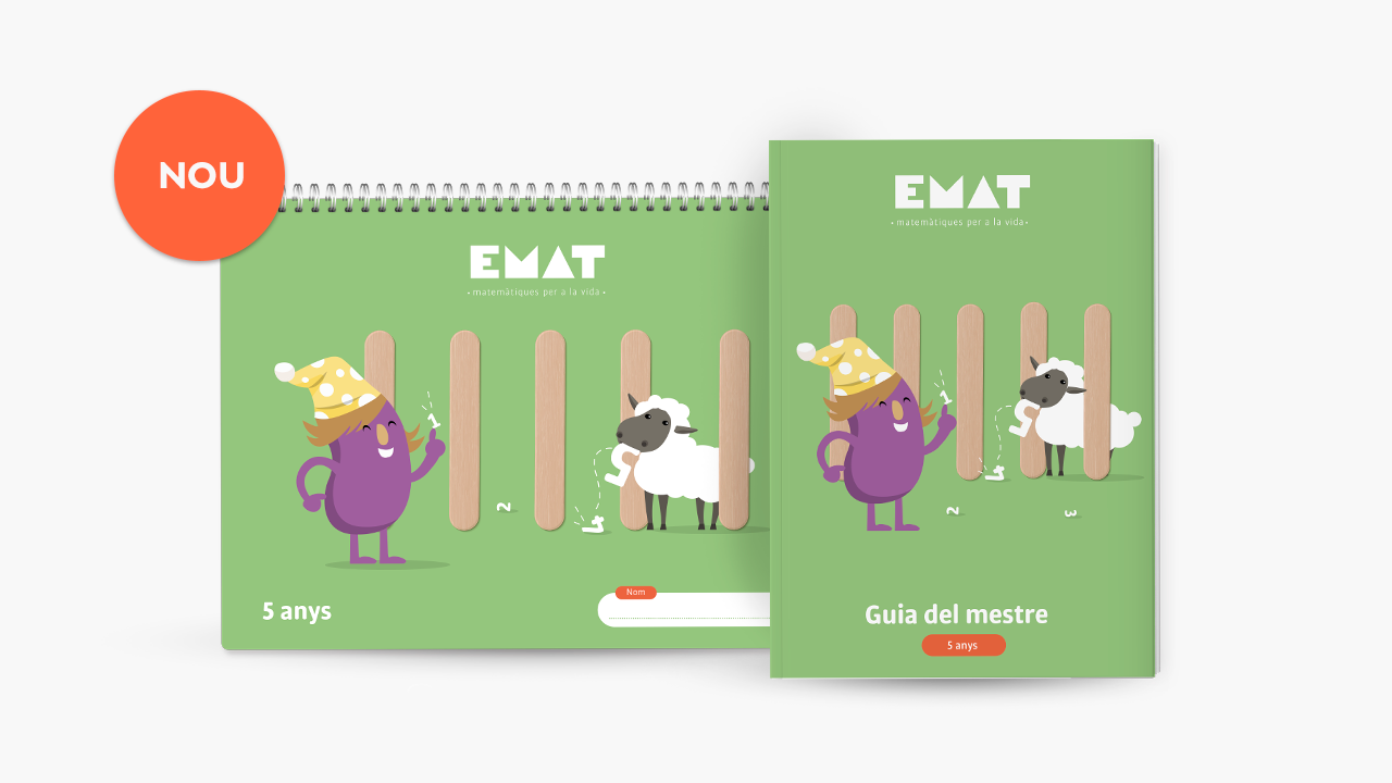 EMAT Infantil també evoluciona: un programa de matemàtiques més didàctic, més còmode i més manipulatiu 1 Renovacion emat infantil cat