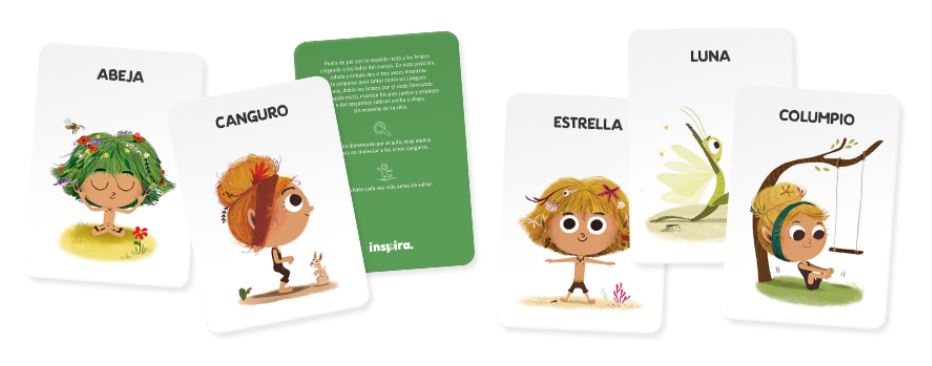 cartas yoga inspira infantil