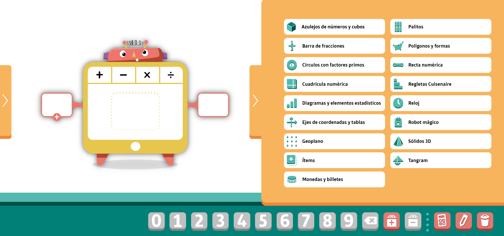 ¡EMAT, completamente renovado! Más flexible, más práctico y más didáctico, ahora también de 4.º a 6.º de primaria 6 pizarra digital