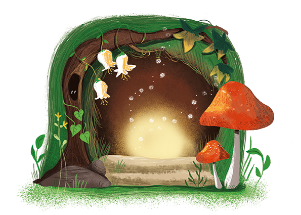 Descubre el mundo mágico de Inspira: sus personajes, la fantasía... ¡y todos los materiales! 4 puerta magica