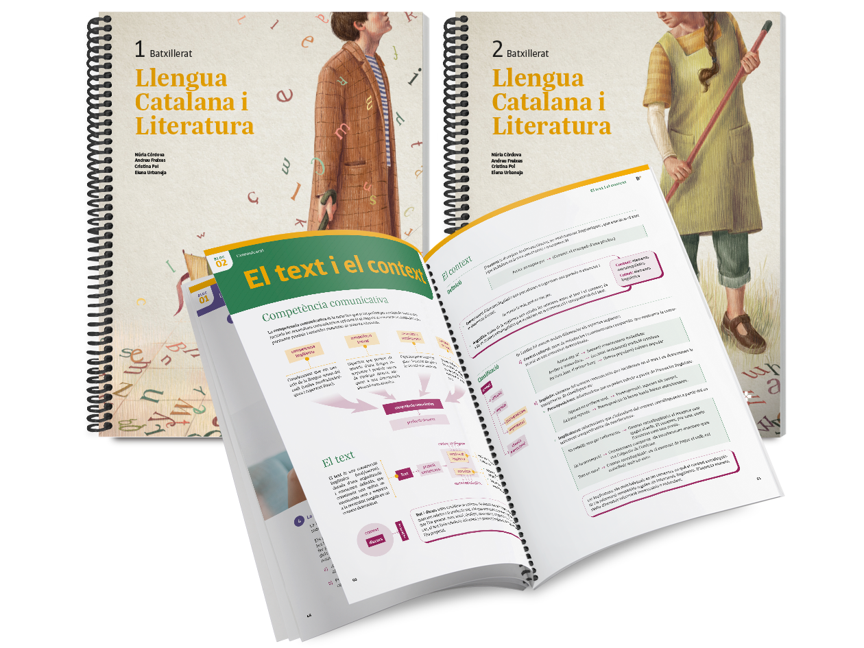 B+: Llengua Catalana i Literatura 1 B+ Llengua Catalana i Literatura batxillerat