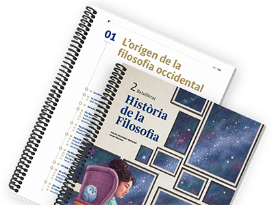 Quaderns B+ per preparar la PAU d’Història de la Filosofia a segon de batxillerat