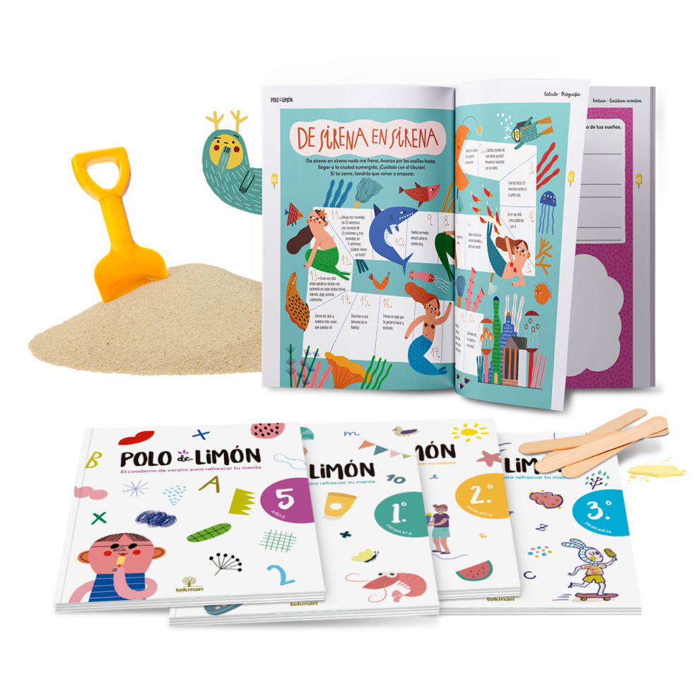 Aprender en verano: cuadernos de actividades y lecturas para tus alumnos 2 ES Polo Bodegon 1260x1260px